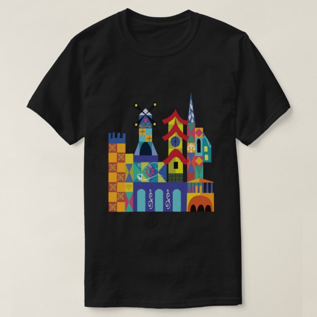 Mary Blair City Scapes .png T Shirt (Design framsida)