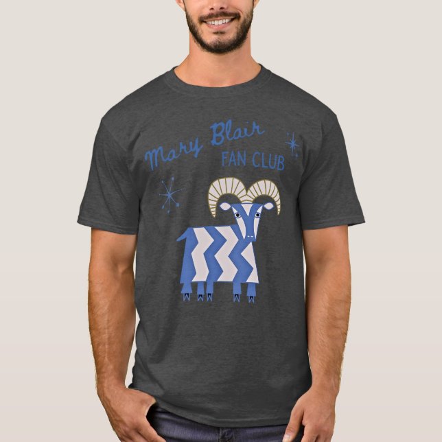 Mary Blair Fan Club- vän T Shirt (Framsida)