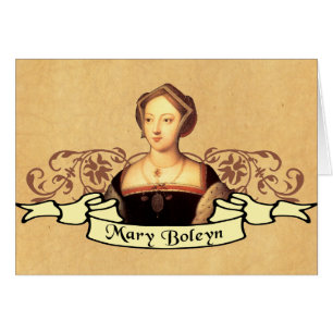 Mary Boleyn Hälsningskort