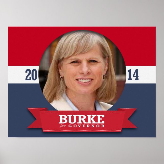 MARY BURKE KAMPANJ POSTER (Framsidan)
