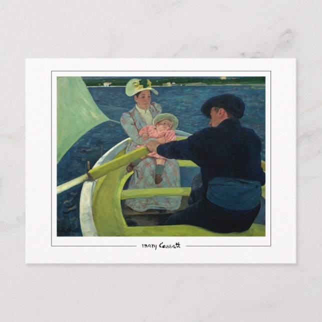 Mary Cassatt #13 - Finkonst Postkort Vykort (Framsida)