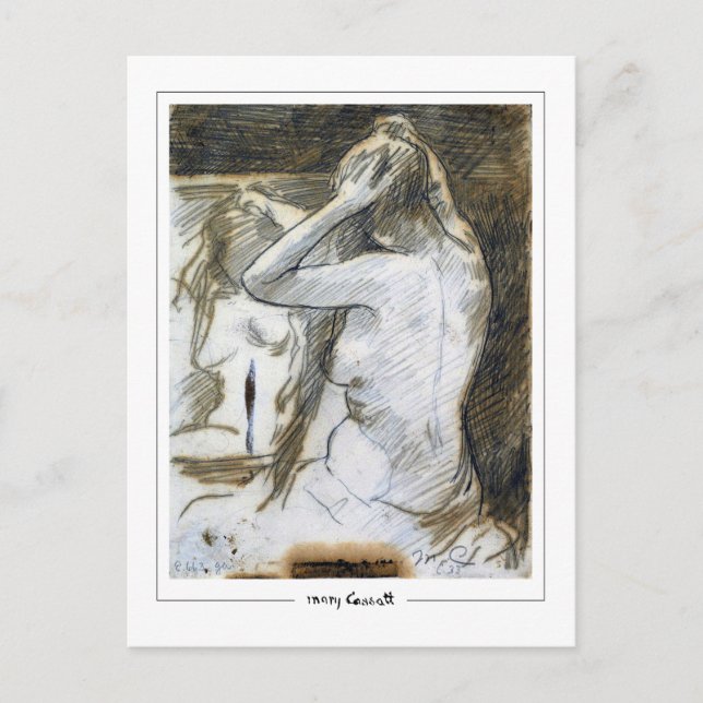 Mary Cassatt #141 - vykort för konstföremål (Framsida)