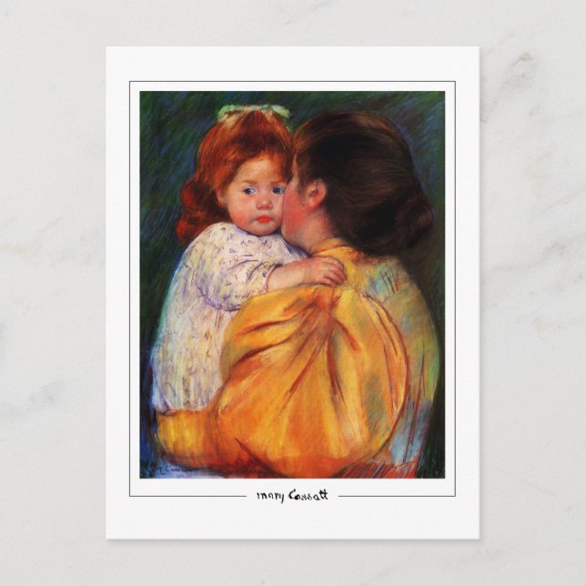 Mary Cassatt #165 - Finkonstkort Vykort (Framsida)