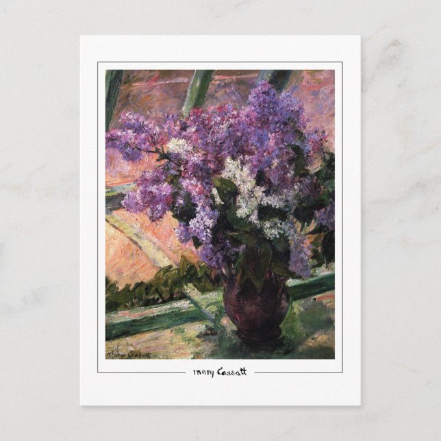 Mary Cassatt #176 - Fin konst vykort (Framsida)