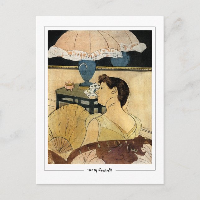 Mary Cassatt #190 - Finkonst Postkort Vykort (Framsida)