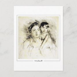 Mary Cassatt #197 - Finkonstkort Vykort