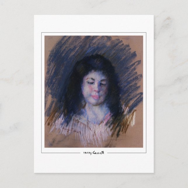 Mary Cassatt #202 - Finkonstkort Vykort (Framsida)
