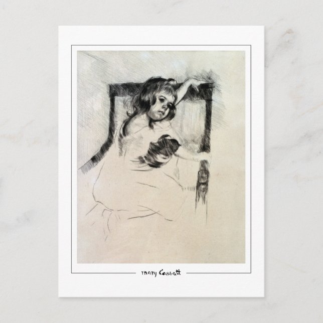 Mary Cassatt #256 - Finkonstkort Vykort (Framsida)