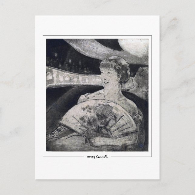 Mary Cassatt #269 - Finkonstkort Vykort (Framsida)
