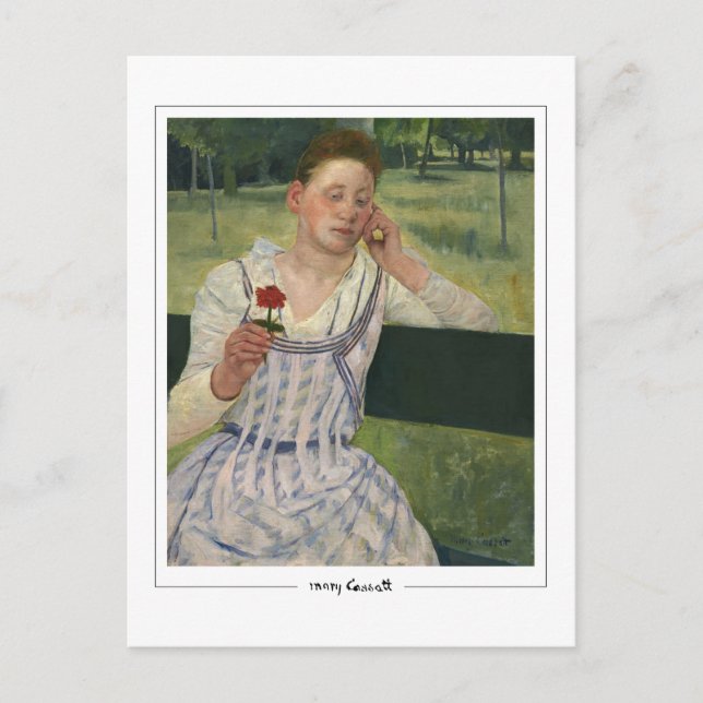 Mary Cassatt #347 - Finkonst Postkort Vykort (Framsida)
