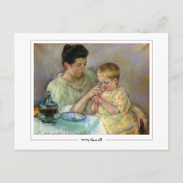 Mary Cassatt #383 - Finkonst Postkort Vykort (Framsida)