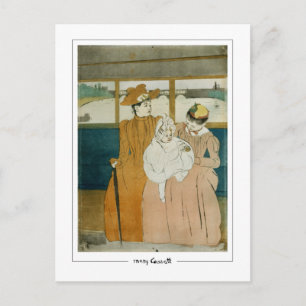 Mary Cassatt #3 - Finkonst Postkort Vykort