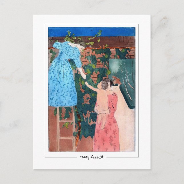 Mary Cassatt #400 - vykort för konstföremål (Framsida)