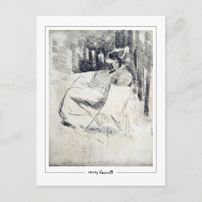 Mary Cassatt #81- - Fint konst-kort Vykort (Framsida)