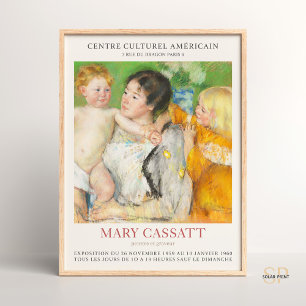 Mary Cassatt After the Bath Art Print Poster