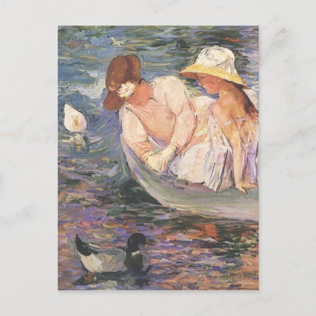 Mary Cassatt Art Postcard Vykort (Framsida)