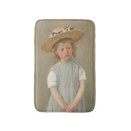 Mary Cassatt - Barn i en straw Hat Badrumsmatta