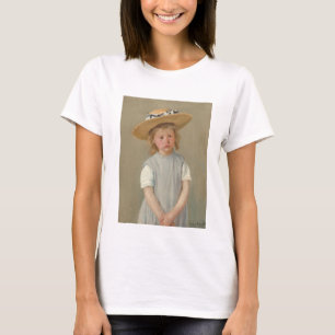 Mary Cassatt - Barn i en straw Hat T Shirt