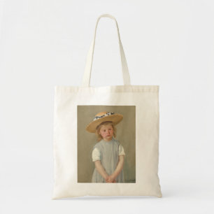 Mary Cassatt - Barn i en straw Hat Tygkasse