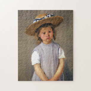 Mary Cassatt "barn i en sugrörhatt ", Pussel