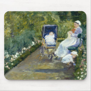 Mary Cassatt - barn i en trädgård Musmatta
