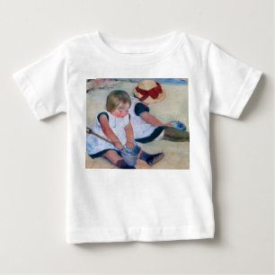 Mary Cassatt Barn som leker på stranden 1884 T Shirt