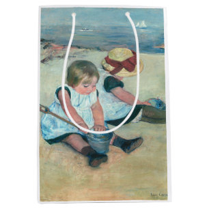Mary Cassatt - Barn som spelar på stranden
