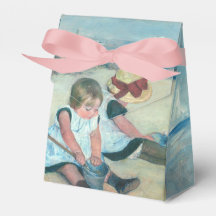 Mary Cassatt - Barn som spelar på stranden