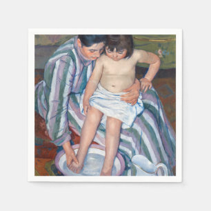 Mary Cassatt - Barnets ed/Badof Pappersservett