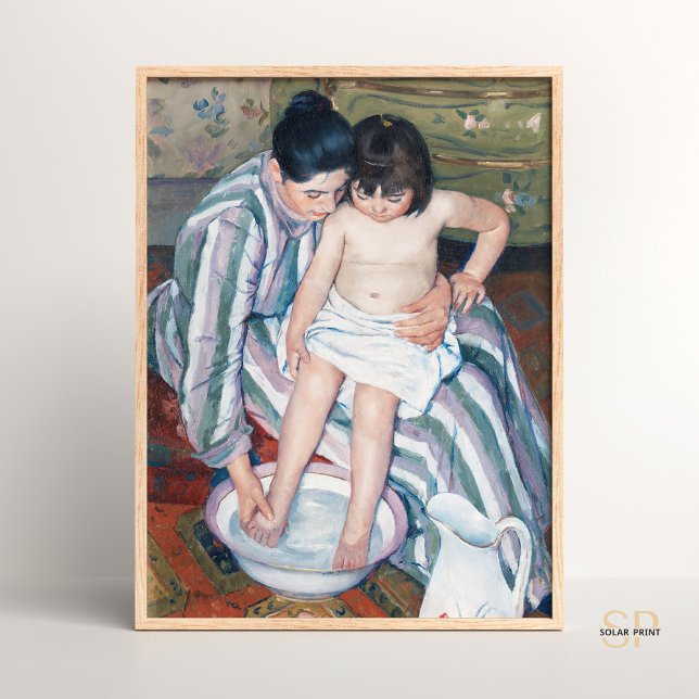 Mary Cassatt Barnets utskrift av banmålningar Poster (Skapare uppladdad)