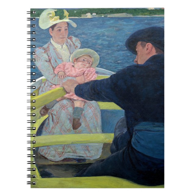 Mary Cassatt - Båtturen Anteckningsbok (Framsidan)