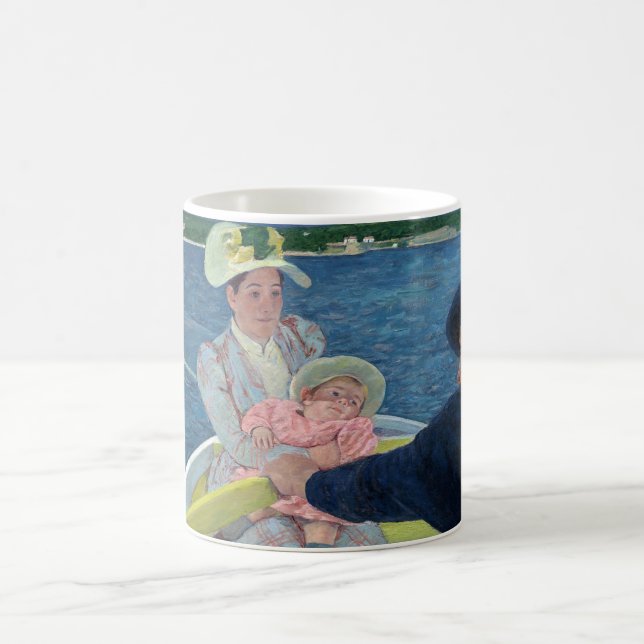 Mary Cassatt - Båtturen Kaffemugg (Center)