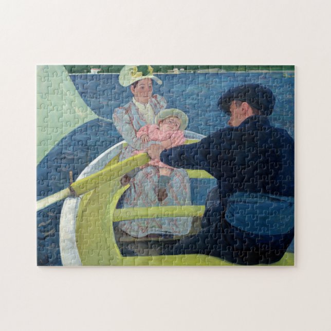 Mary Cassatt - Båtturen Pussel (Horisontell)