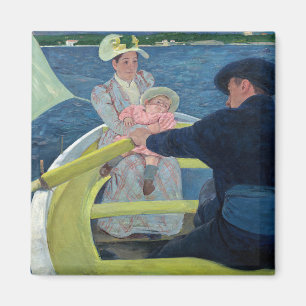 Mary Cassatt - Boating Party Magnet