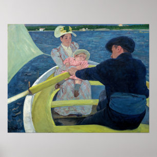 Mary Cassatt - Boating Party Poster