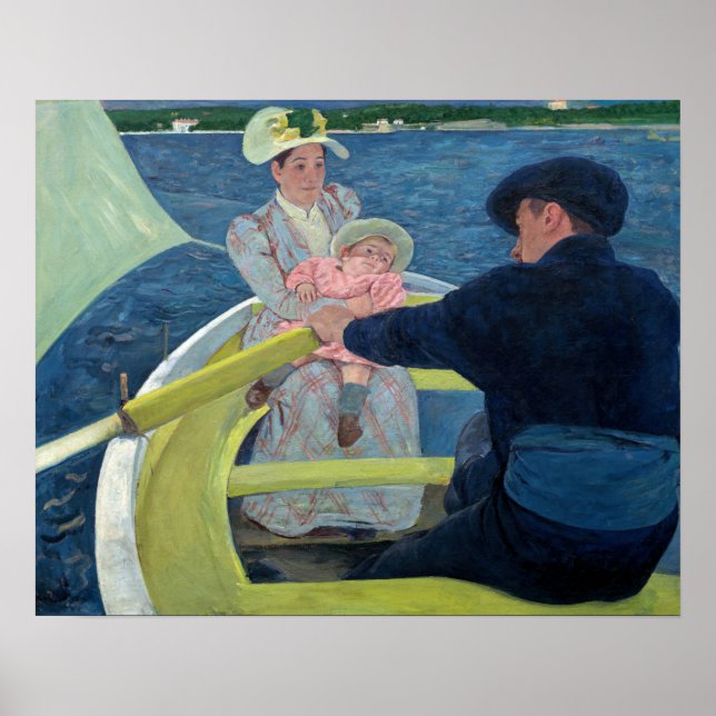 Mary Cassatt - Boating Party Poster (Framsidan)
