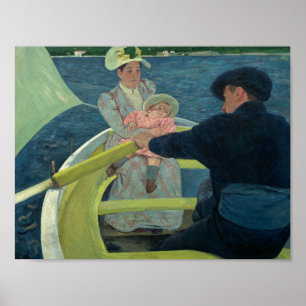 Mary Cassatt - Boating Party Poster