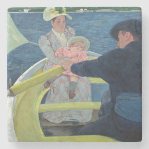 Mary Cassatt - Boating Party Stenunderlägg