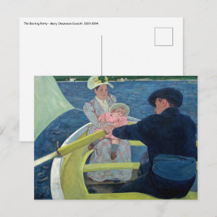 Mary Cassatt - Boating Party Vykort