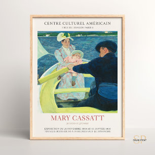 Mary Cassatt Boot Party Impressionist Art Poster