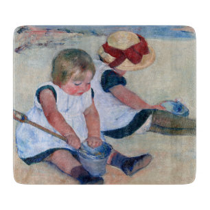 Mary Cassatt Children Playing on the Beach 1884