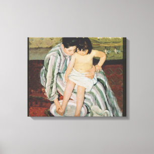 Mary Cassatt Child's Bath Painting Canvastryck