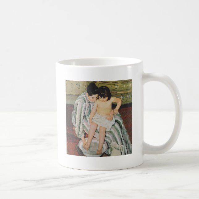 Mary Cassatt Child's Bath Painting Kaffemugg (Höger)