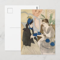 Mary Cassatt Eftermiddagste Impressionistisk konst