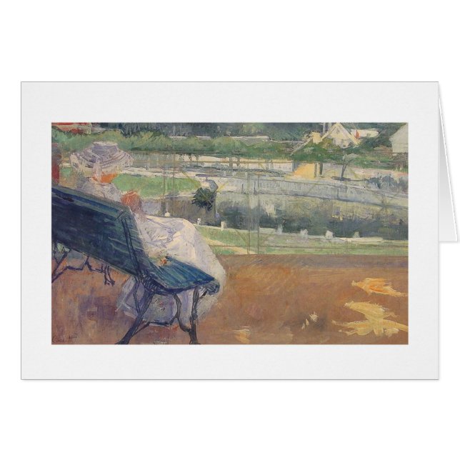 Mary Cassatt Hälsningskort (Framsidan Horizontal)