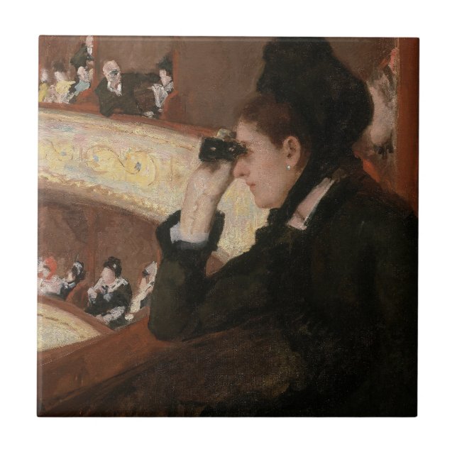Mary Cassatt - I logen Kakelplatta (Framsidan)