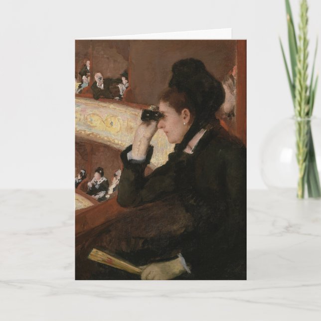 Mary Cassatt - I logen Kort (Framsida)