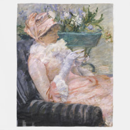 Mary Cassatt - Kopp i Tea Fleecefilt