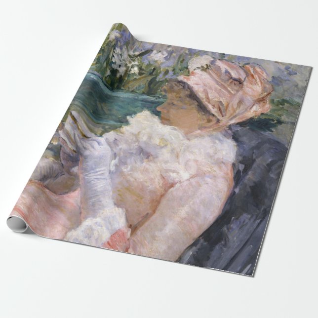 Mary Cassatt - Kopp i Tea Presentpapper (Utrullad)