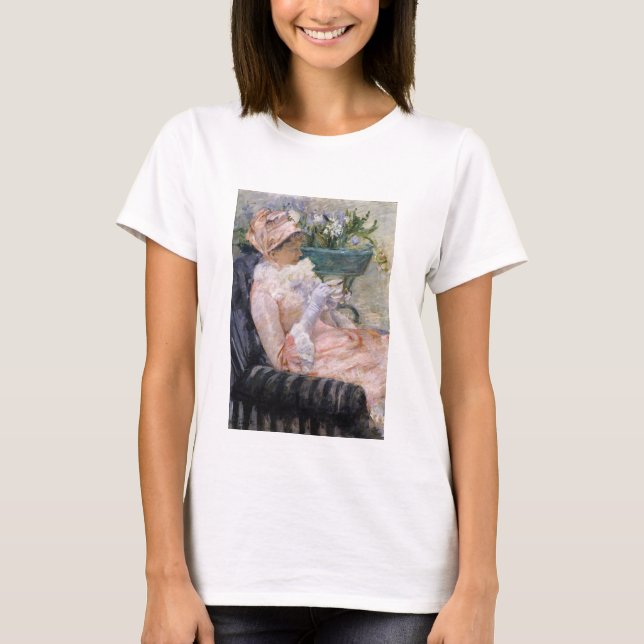 Mary Cassatt - Kopp i Tea T Shirt (Framsida)